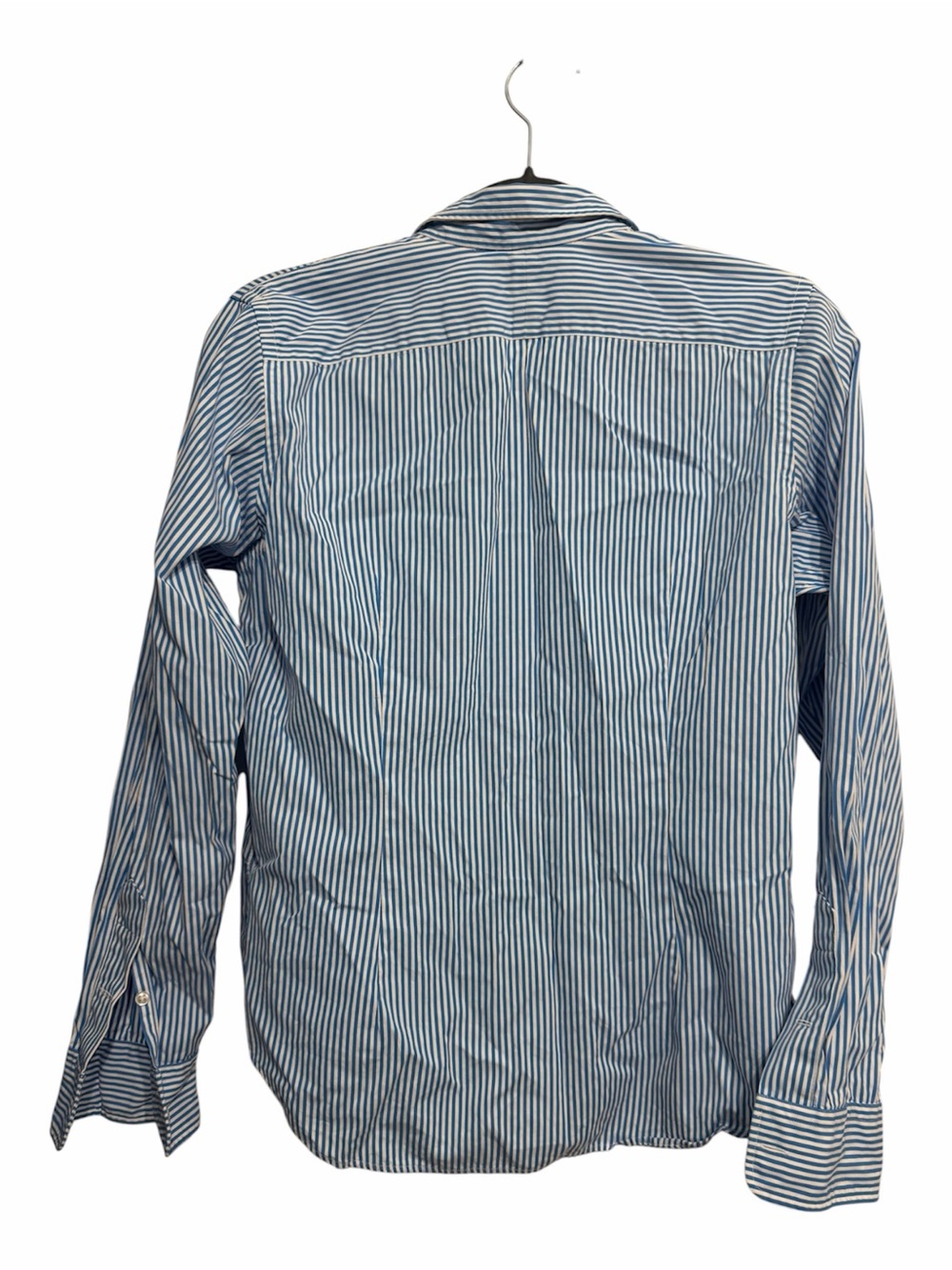 Ralph Lauren Blue and White Striped Button-Down Shirt - Picture 2 of 3